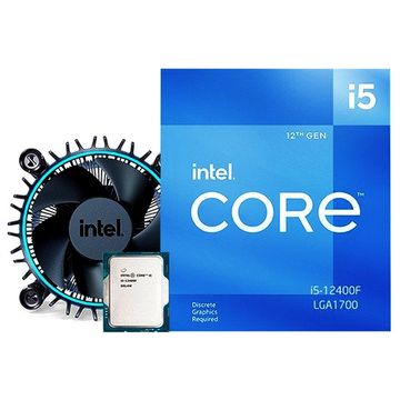 Processador Intel Core-I5 12400F 2.5Ghz LGA-1700-G12 18MB Cache - BX8071512400F-SINOP-03