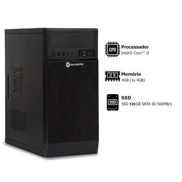Micro Computador Goldentec F-GCL - 50224 Core i3 2120 Memória 4 GB SSD 120 GB sem Monitor-SINOP-03