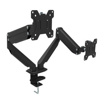 Suporte para Monitor Duplo Articulado 17 à 32 Polegadas com Ajuste de Altura e Pistão a Gás Multilaser - AC372-SINOP-03