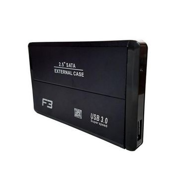 Gaveta Externa Case para HD Sata 2,5 USB 3.0 Preto F3 - 140