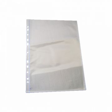 Saco Plástico Ofício 11 Furos 215mm x 315mm PlastPark - Pacote com 10 Unidades - 236