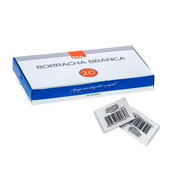 Borracha Branca N° 20 Caixa com 20 Unidades - BRW - BO0020