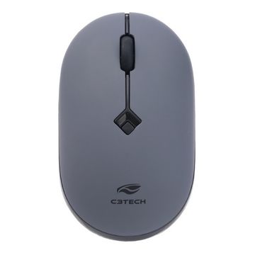 Mouse Sem Fio C3tech M-W60GY 1600 DPI Preto/Cinza-SINOP-03