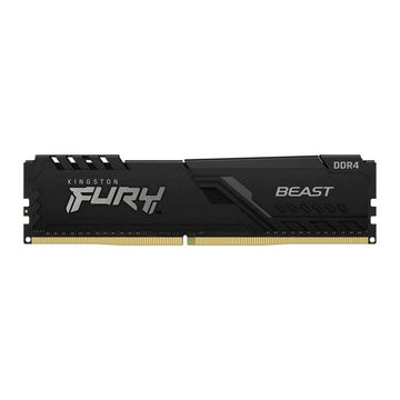 Memória Kingston Fury Beast 8 GB DDR4 3200 MHz Black KF432C16BB/8