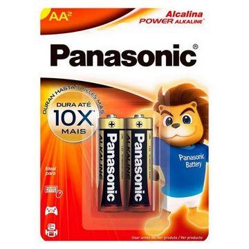 Pilha Alcalina AA Panasonic - 7478 - Blister com 2 Unidades-SINOP-03