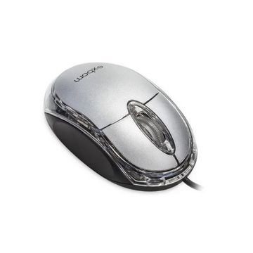 Mouse USB Exbom MS-10 1000dpi Cinza - 830-SINOP-03