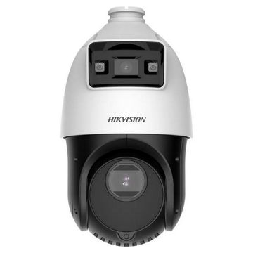 Câmera CFTV IP PoE DS-2SE4C425MWG-E Speed Dome 4.0 MP IR 100m ColorVu Zoom 25x Hikvision TandemVu Panoramica