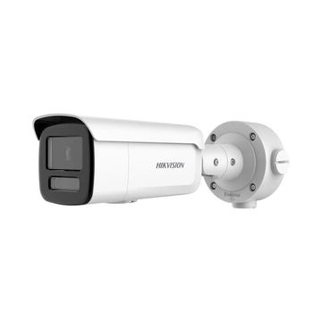 Câmera CFTV IP PoE DS-2CD3T48G2-LIS 2.8MM Bullet 4.0MP IR 60m 2,8 mm ColorVu Hikvision