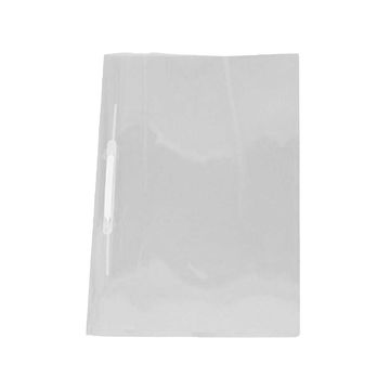 Pasta Grampo Trilho Plástico Polibras Cristal Soft - Pacote com 10 Unidades - 160617-SINOP-03