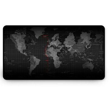 Mouse Pad Gamer Antiderrapante Mapa Mundi 700x350x3mm Exbom - 3284 - Vendido Unitário-SINOP-03