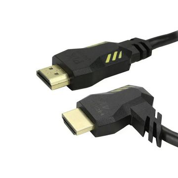 Cabo HDMI Macho x Macho 2.0 4K 90 Graus Gamer 3,0 Metros PIX 018-0121-SINOP-03