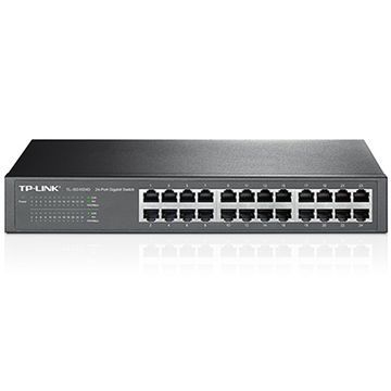 Switch Tp-Link TL-SG1024D 24 Portas 10/100/1000 Mbps Montável Mesa ou Rack