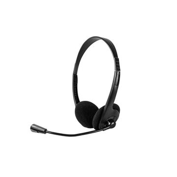 Fone de Ouvido Headset Flexível com Microfone com Plug P2 Preto  Multilaser - PH002-SINOP-03