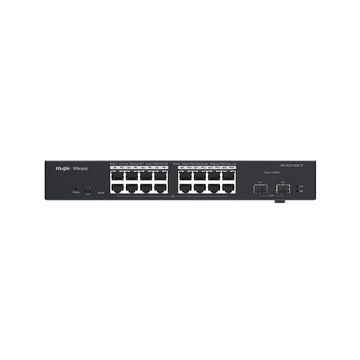 Switch PoE+ Gerenciável L2 Ruijie | Reyee RG-ES218GC-P 16 Portas Gigabit +2 SFP