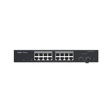 Switch PoE+ Gerenciável L2 Ruijie | Reyee RG-ES218GC-P 16 Portas Gigabit +2 SFP