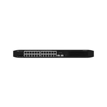 Switch PoE+ Gerenciável L2 Ruijie | Reyee RG-ES226GC-P 24 Portas Gigabit +2 SFP