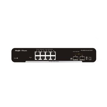 Switch PoE Gerenciável L2 Ruijie | Reyee RG-NBS3100-8GT2SFP-P 8 Portas Gigabit +2 SFP