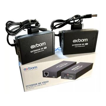 Extensor HDMI 1080P Ethernet 60 Metros CAT.5E/CAT.6E Exbom - CCEX-HD2RJ45L60-SINOP-03