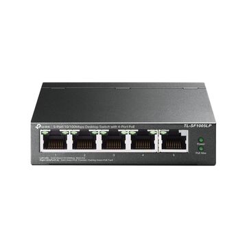 Switch PoE+ Tp-Link TL-SG1005LP 5 Portas 10/100/1000 Mbps