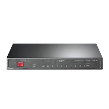 Switch PoE+ Tp-Link TL-SG1210MP 8 Portas 10/100/1000 Mbps + 1 Porta 10/100/1000 Up Link + 1 Porta SFP / Rj-45 Combo