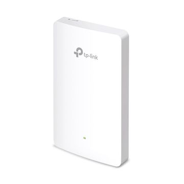 Access Point Wireless Tp-Link AX3000 Gigabit Dual Band Mu-Mimo PoE Wi-Fi 6 de Alto Desempenho Wall Plate - EAP655-WALL