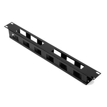 Guia de Cabo Fechado Horizontal para Rack 1U 19 Pol GForce - 355