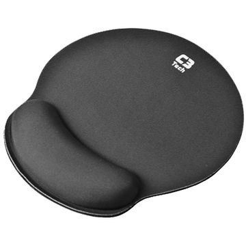 Mouse Pad com Apoio de Punho em Gel Preto 235x200x22mm C3Tech - MP-100 - Vendido Unitário-SINOP-03