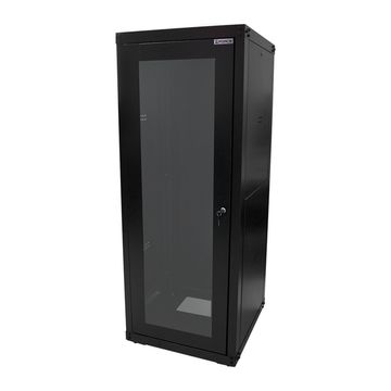 Rack para Servidor Piso 20U 570mm 19POL Preto Porta Acrílico GForce 346 - Desmontado