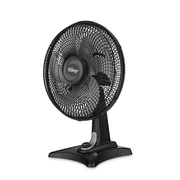 Ventilador de Mesa Multilaser 40CM 127 Volts 135 Watts 6 Pás Multi Turbo Preto - VL401-SINOP-03