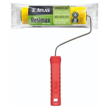 Rolo para Pintura Lã Sintética Resimax 15cm Atlas - 339/15A-SINOP-03