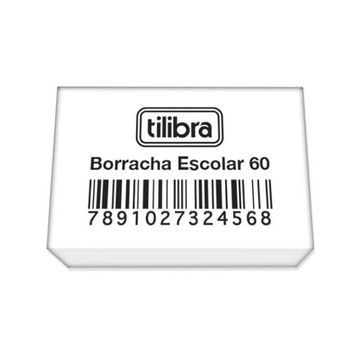 Borracha Branca N° 60 Caixa com 60 Unidades - Tilibra - 324566-SINOP-03