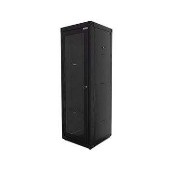 Rack para Servidor Piso 44U 670mm 19POL Preto Porta Acrílico GForce 397 - Desmontado