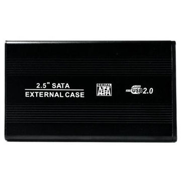 Gaveta Externa Case para HD Sata 2,5 USB 2.0 Preto F3 - 44