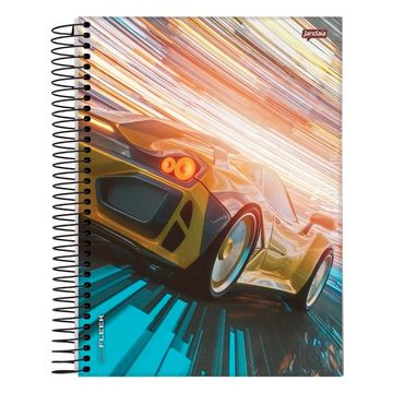 Caderno Universitário Capa Dura Espiral 12 Matérias 240 Fls 200x275 On Fleek Unitário - Jandaia - 68743-55D