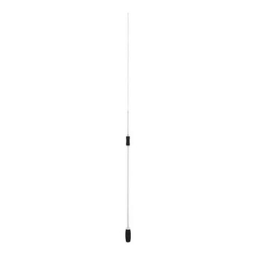 Antena para Rádio PX Móvel Argentina Móvel Bobina Central Inox com Base PU 11M 150 Centímetros Aquário - B-2006