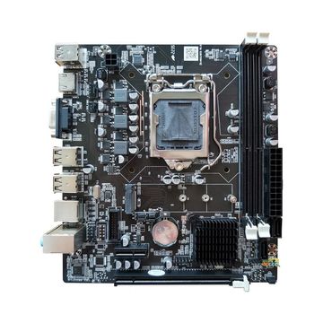 Placa Mãe Goldentec GT-53752 H61 Box para Intel LGA 1155 Memória DDR3 Som Video e Rede