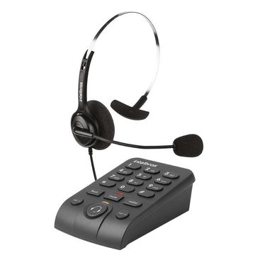Telefone Telemarketing com Headphone Intelbras - HSB40