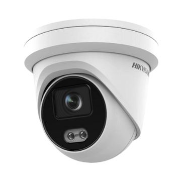 Câmera CFTV IP PoE DS-2CD2347G2-LU Dome 4.0MP IR 30m 2,8 mm Acusense com Microfone Embutido Hikvision-SINOP-03