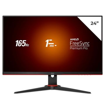 Monitor Gamer AOC VIPER Tela 24 LED Preto VGA/2X HDMI/DisplayPort - VIPER 24G2SE