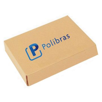 Saco Plástico Ofício 4 Furos 240mm x 330mm Fino Polibras - 61917 Caixa com 1000 Unidades