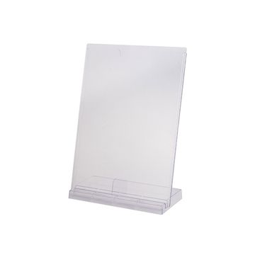 Expositor de Aviso Multiuso com Suporte A4 310x230mm Transparente Maxcrill - 10090024