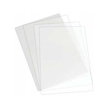 Capa para Encadernação A4 Pacote com 50 Unidades Cristal Fosco - Plastpark- 7807L