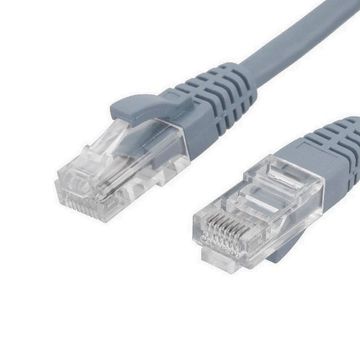 Cabo Patch Cord Cat.5 1,5 Metros Cinza Seccon SecLan CY-5128-CAT5E-1.5M-GY