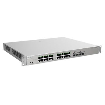 Switch PoE+ Gerenciável L3 Ruijie | Reyee RG-NBS5100-24GT4SFP-P 24 Portas Gigabit +4 SFP