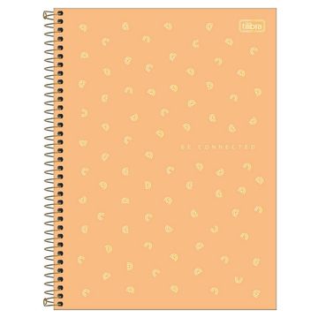 Caderno Universitário Capa Dura Espiral 10 Matérias 160 Fls 200x275 Neon Connect - Unitário - Tilibra - 350095A