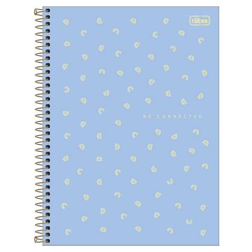 Caderno Universitário Capa Dura Espiral 10 Matérias 160 Fls 200x275 Neon Connect - Unitário - Tilibra - 350095D