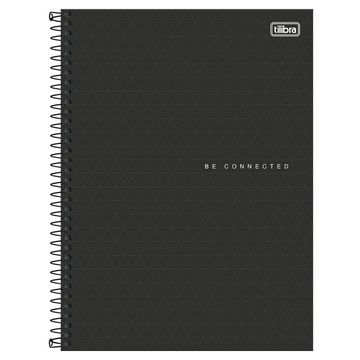 Caderno Universitário Capa Dura Espiral 1 Matéria 80 Fls 200x275 Neon Connect - Unitário - Tilibra - 350087C