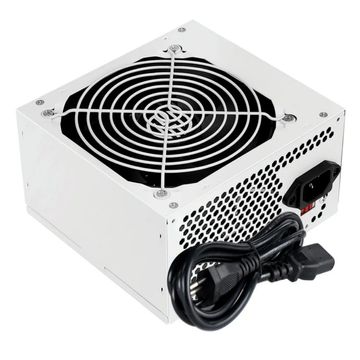 Fonte para Micro Computador	ATX 400W Real Branca Hoopson FNT-400W-BC