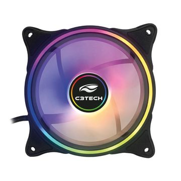 Cooler 120x120x25 12V Led RGB C3tech - F7-L250RGB