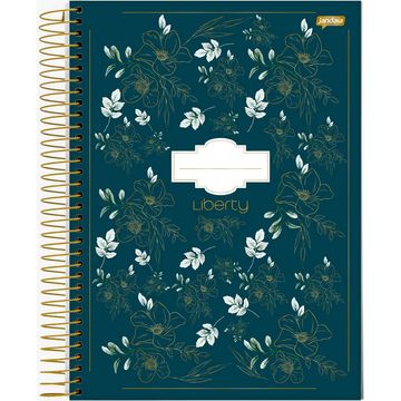 Caderno Universitário Capa Dura Espiral 1 Matéria 80 Fls 200x275 Liberty - Unitário - Jandaia - 72807-24